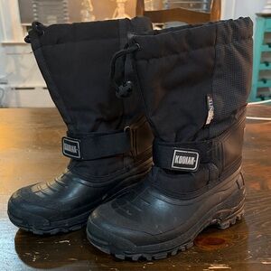 Kodiak Kids Women’s Black Snow Boots
